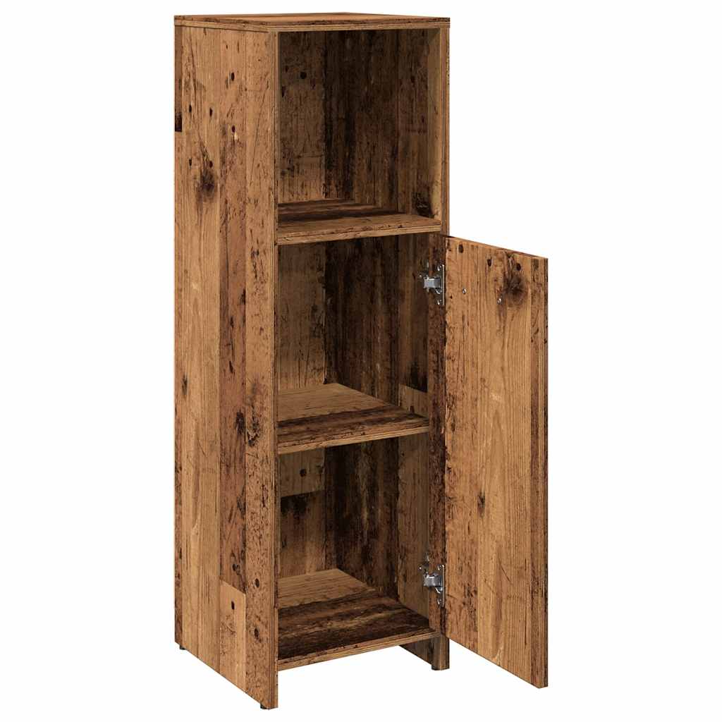 Vannitoa Kapp Old Wood 30x30x95 cm Engineered Wood