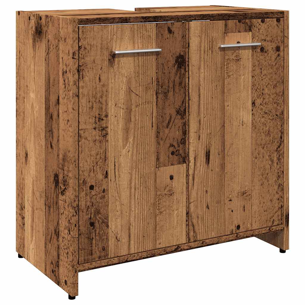 Vannitoa valamukapp Vana puit 60x33x60 cm Engineered Wood