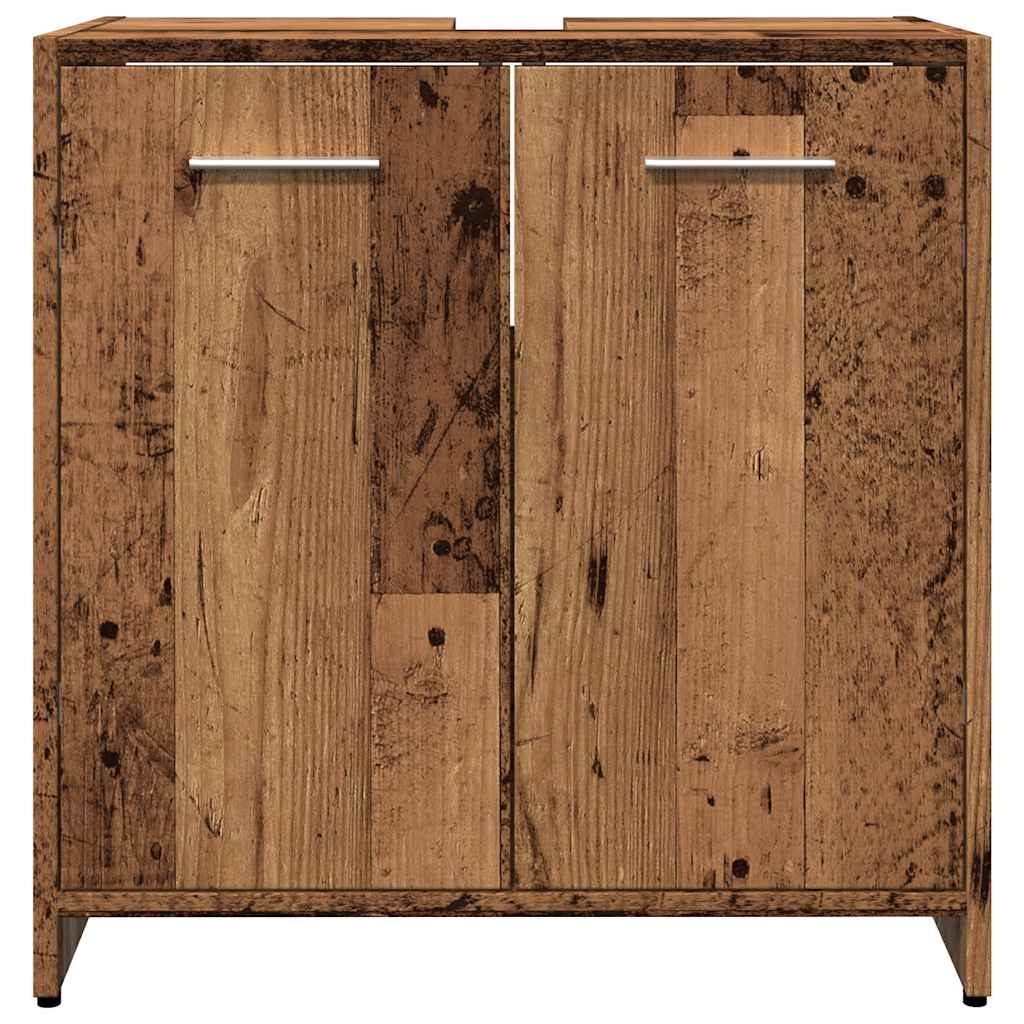 Vannitoa valamukapp Vana puit 60x33x60 cm Engineered Wood