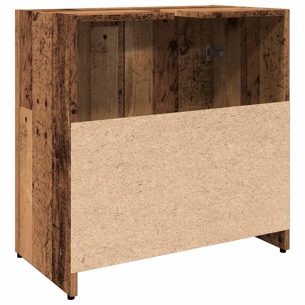 Vannitoa valamukapp Vana puit 60x33x60 cm Engineered Wood