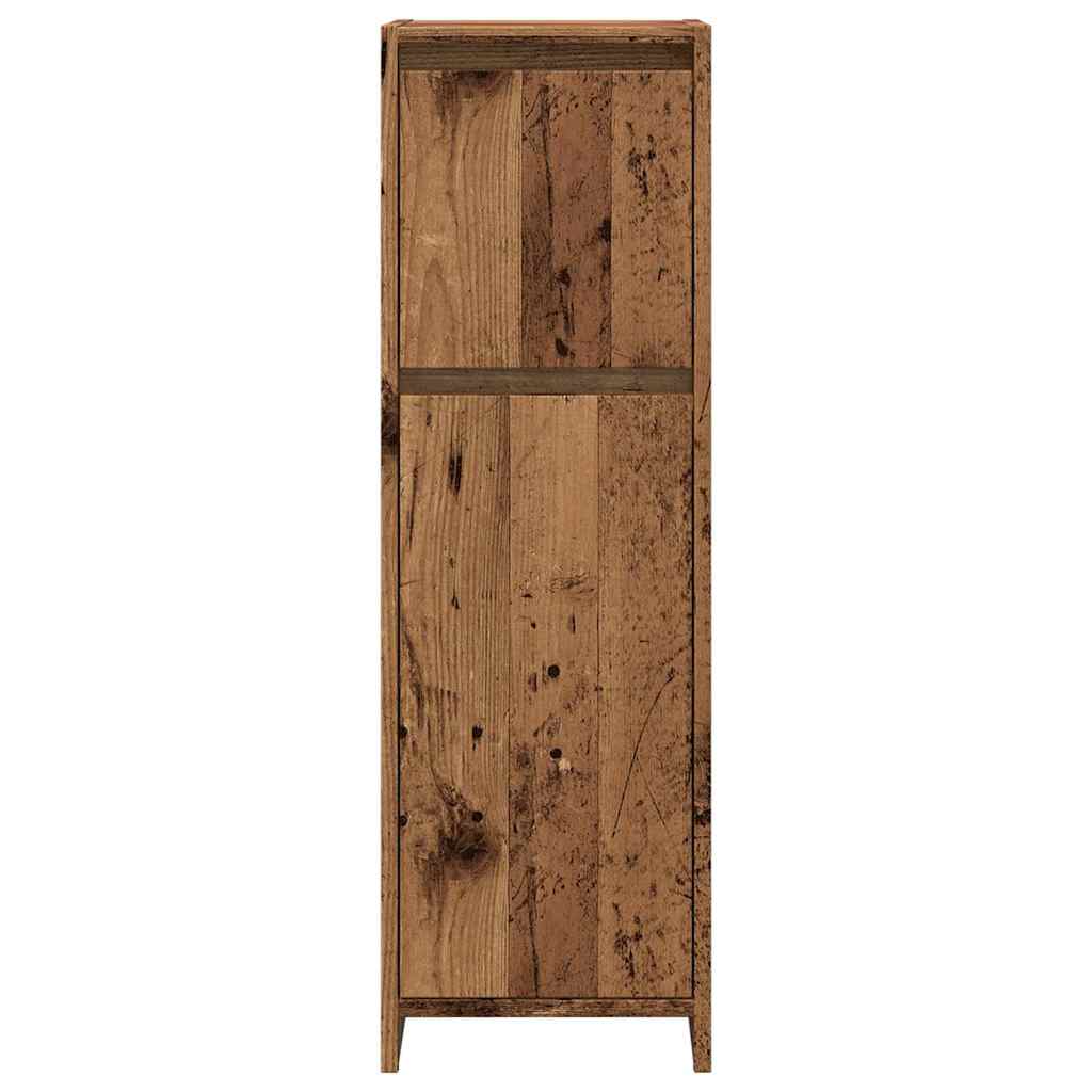 Vannitoa Kapp Old Wood 30x30x95 cm Engineered Wood