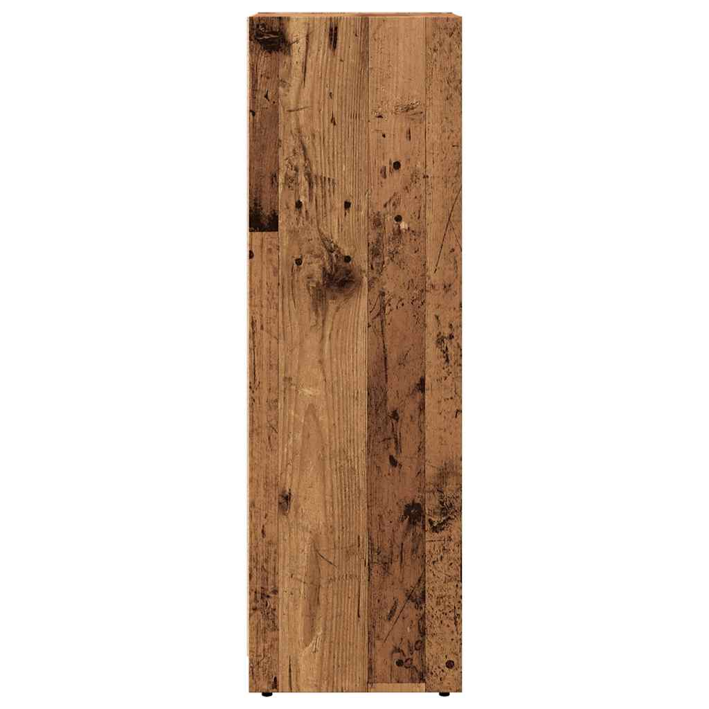 Vannitoa Kapp Old Wood 30x30x95 cm Engineered Wood