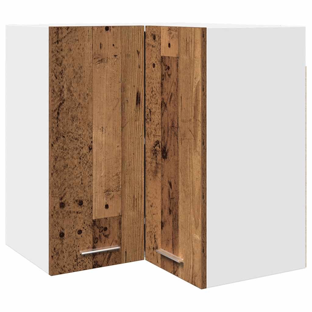 Ripp-nurgakapp Vana puit 57x57x60 cm Engineered Wood