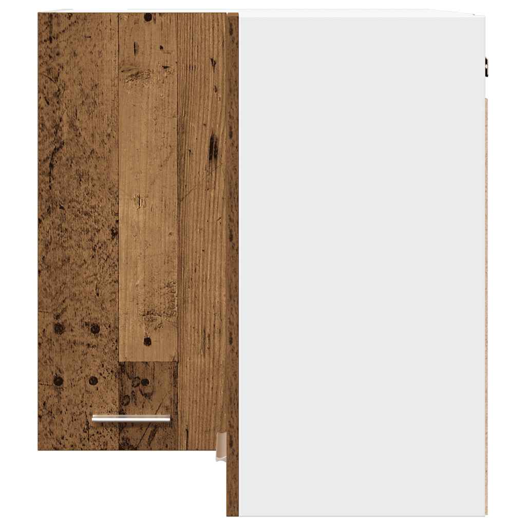 Ripp-nurgakapp Vana puit 57x57x60 cm Engineered Wood