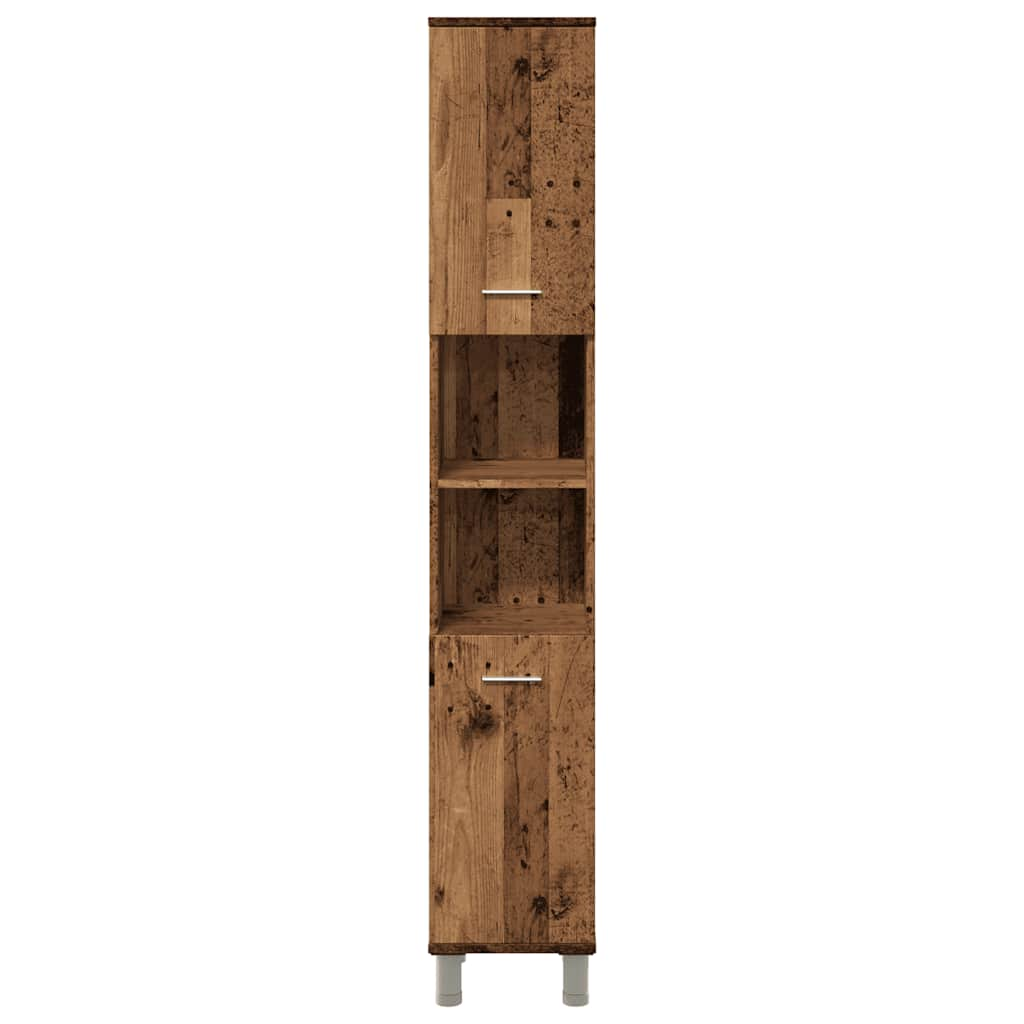 Vannitoa Kapp Old Wood 30x30x179 cm Engineered Wood