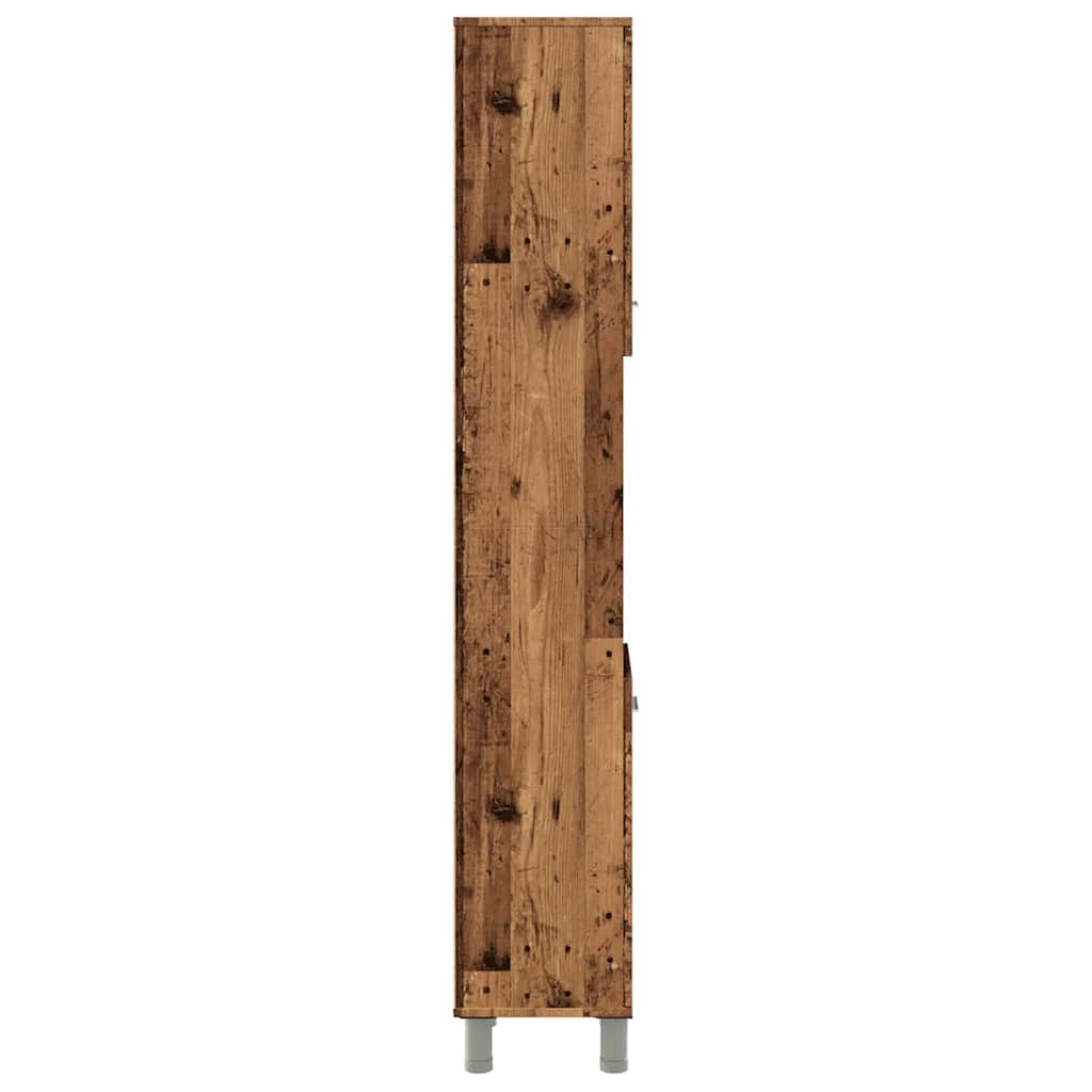 Vannitoa Kapp Old Wood 30x30x179 cm Engineered Wood