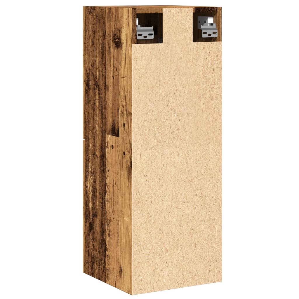 Vannitoa Rippkapp Vana puit 30x30x80 cm Engineered Wood