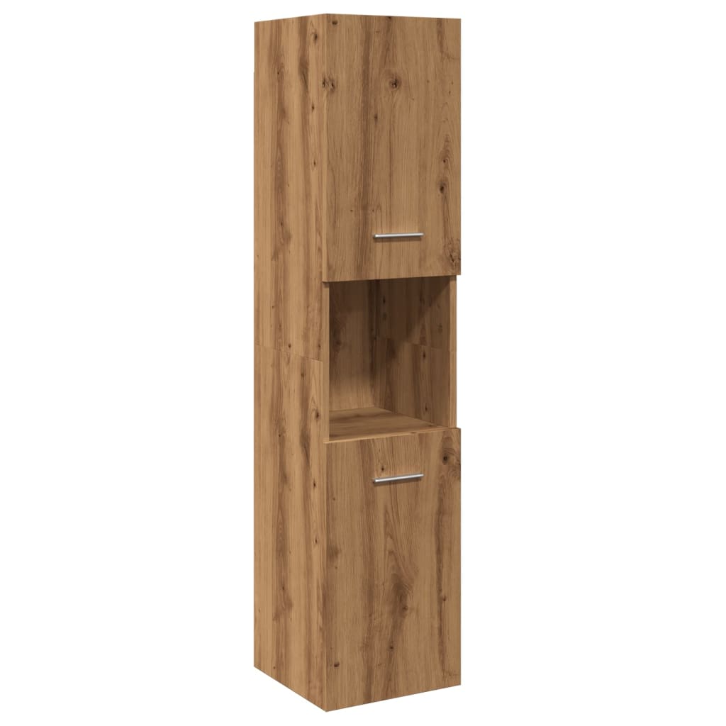 Vannitoa rippkapp Artisian Oak 30x30x130 cm insenerpuit