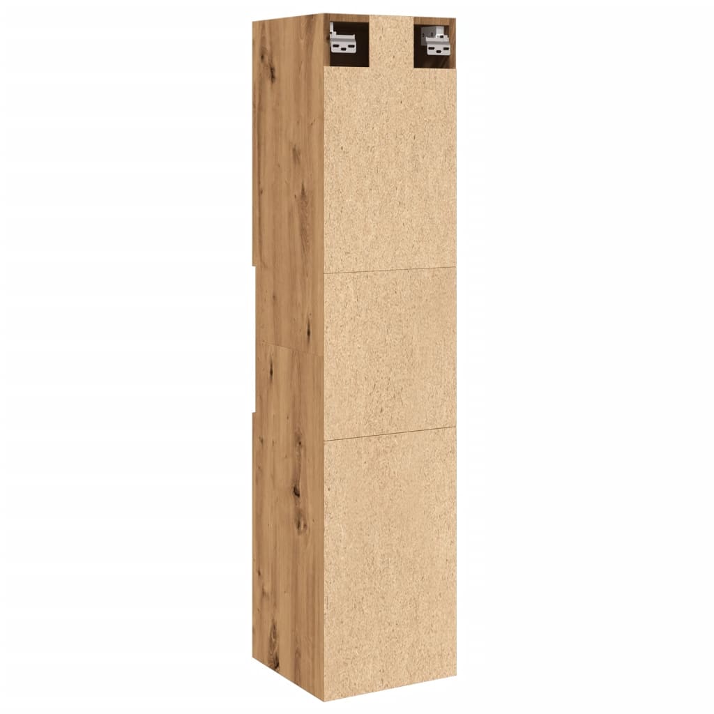 Vannitoa rippkapp Artisian Oak 30x30x130 cm insenerpuit