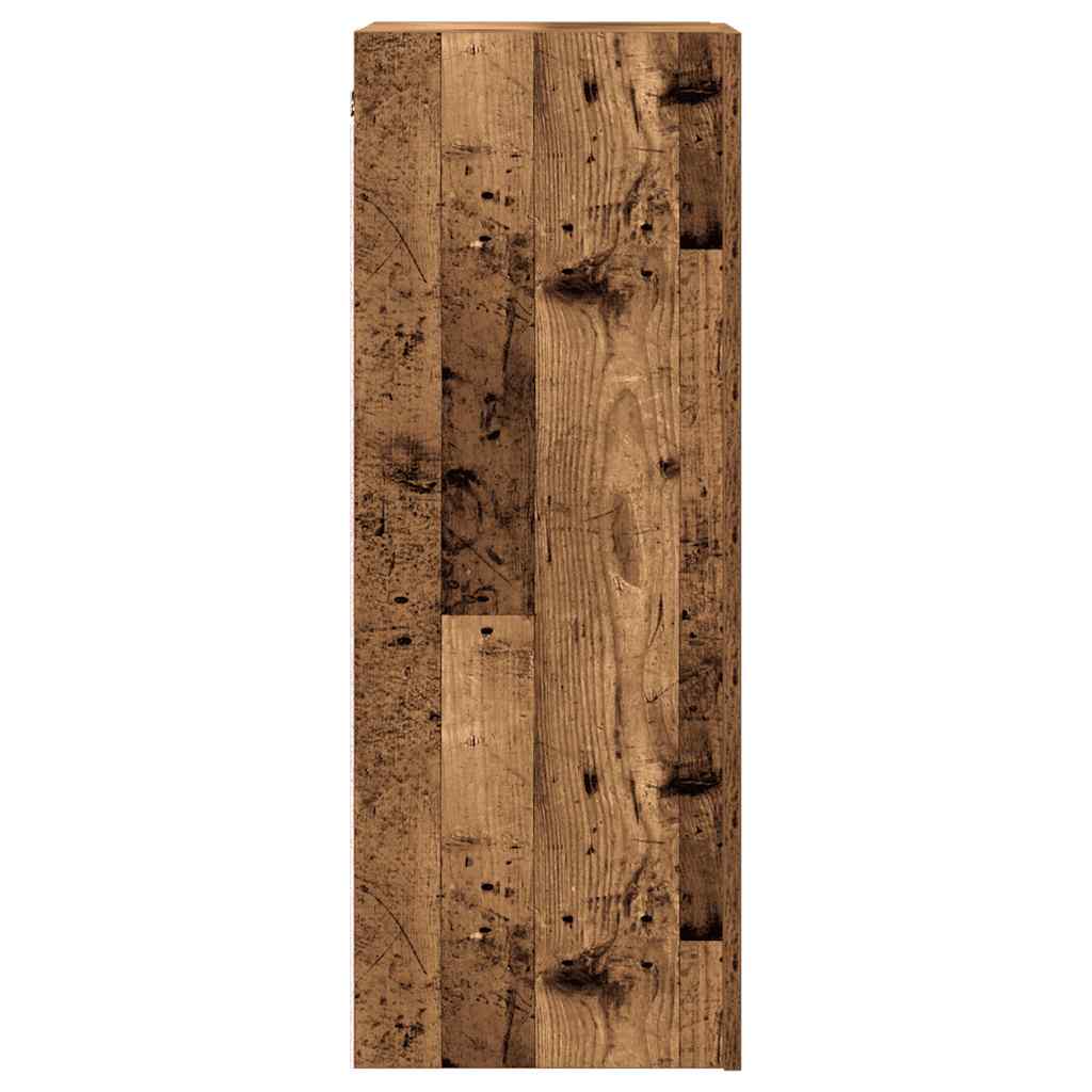 telerikapp Old Wood 30,5x30x90 cm Engineered Wood