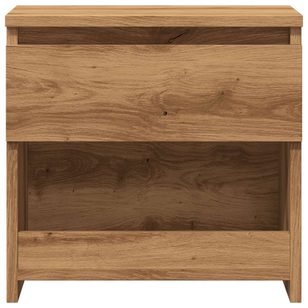 öökapid 2 tk Artisan Oak 40x30x39 cm Engineered Wood