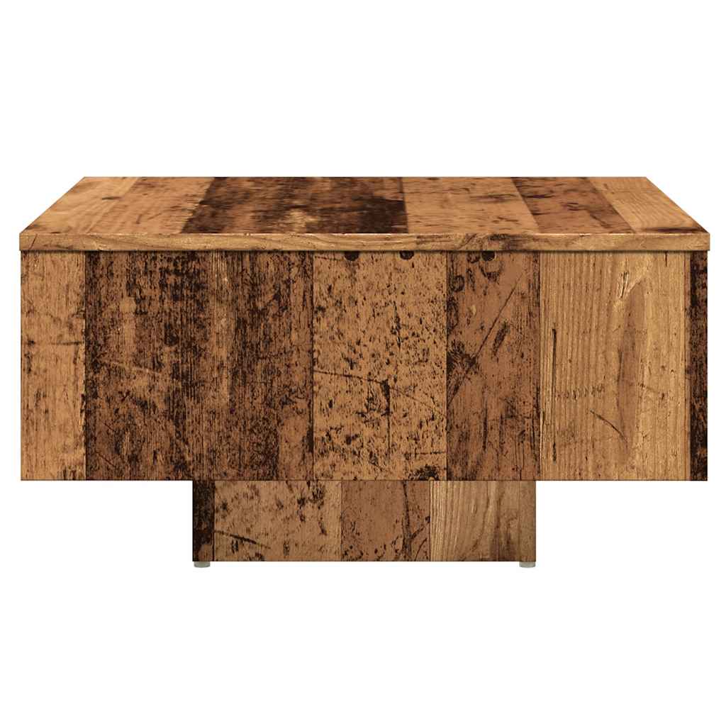 Журнальный столик Old Wood 60x60x31,5 см Engineered Wood