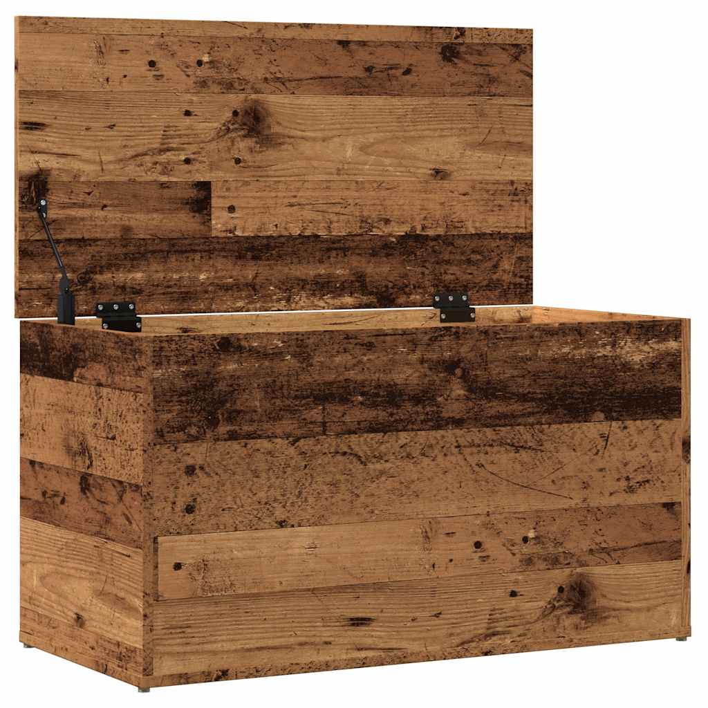 Hoiukast Vana puit 84x42x46 cm Engineered Wood