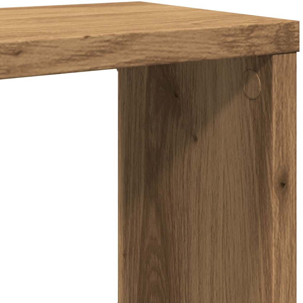 Seinakuubikuriiulid 6 tk Artisan Oak 60x15x23cm Engineered Wood