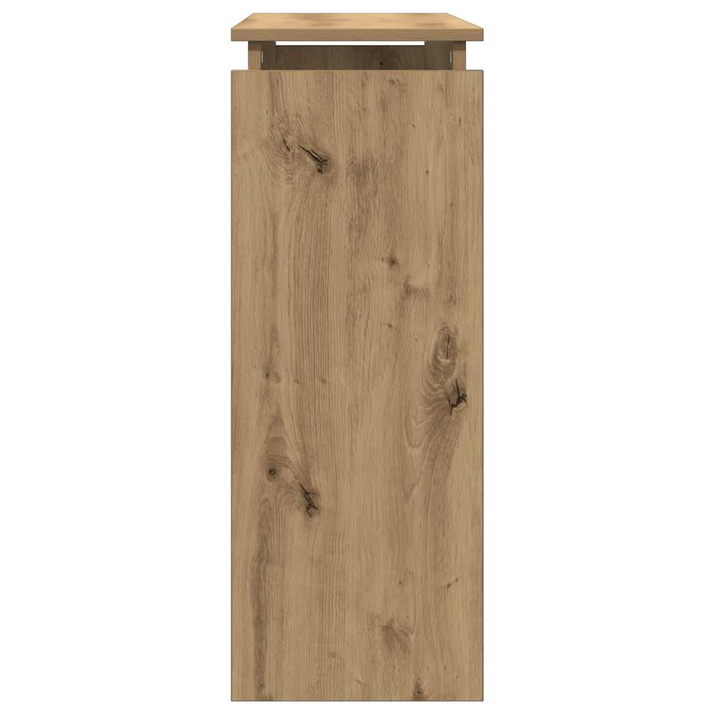 konsoollaud Artisan tamm 80x30x80 cm Engineered Wood