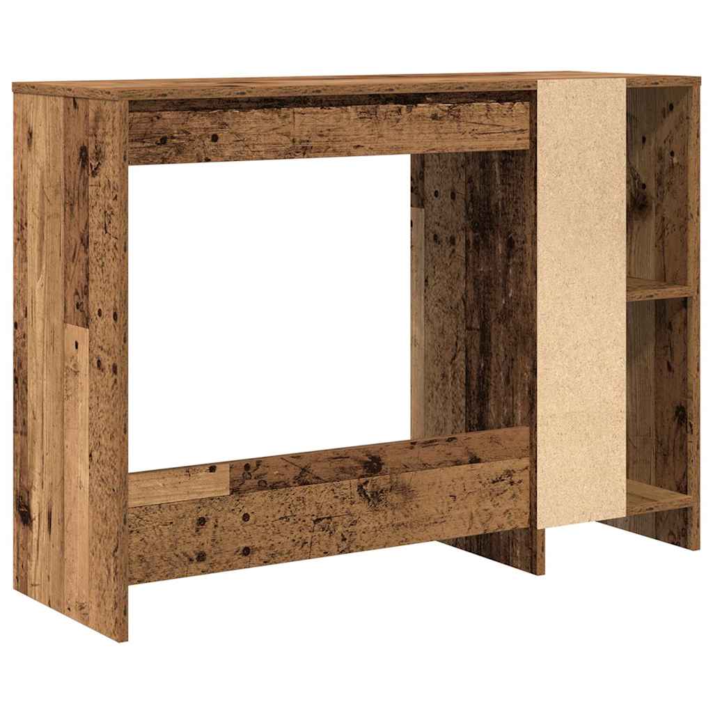 kirjutuslaud Vana puit 102,5x35x75 cm Engineered Wood