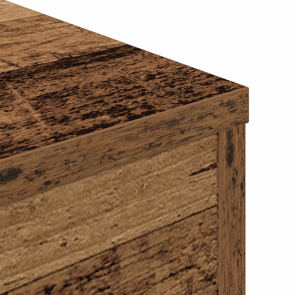 Журнальный столик Old Wood 55x55x30 см Engineered Wood