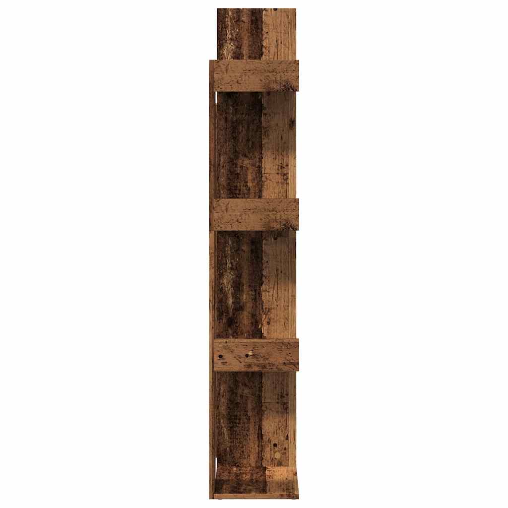 Книжный шкаф Old Wood 48x25.5x140 см Инженерное дерево