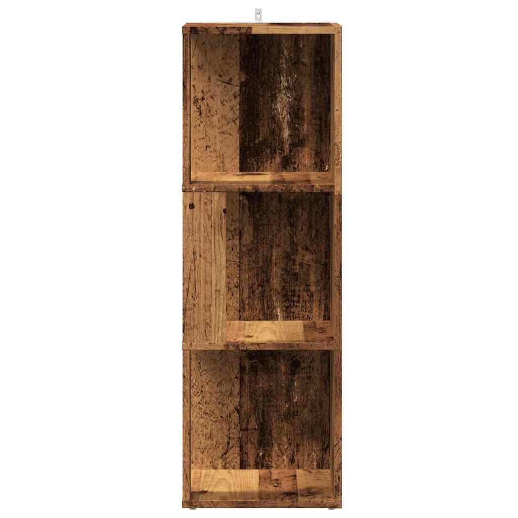 Nurgakapp Vana puit 33x33x100 cm Engineered Wood