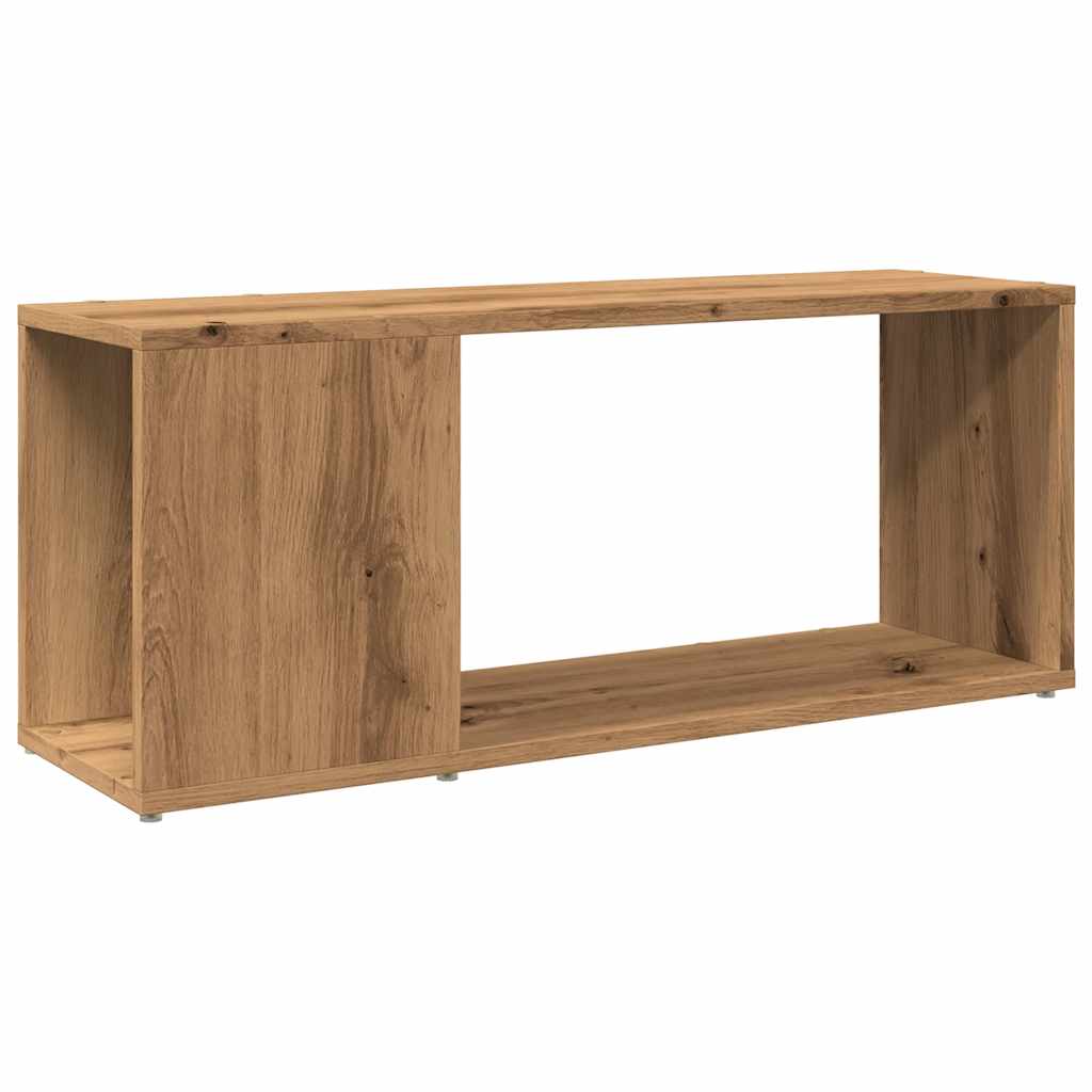 Тумба под телевизор Artisan Oak 80x24x32 см Инженерная древесина