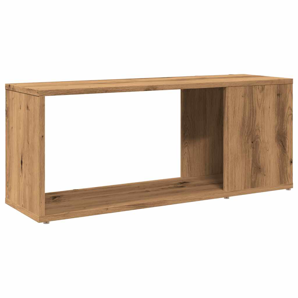 Тумба под телевизор Artisan Oak 80x24x32 см Инженерная древесина