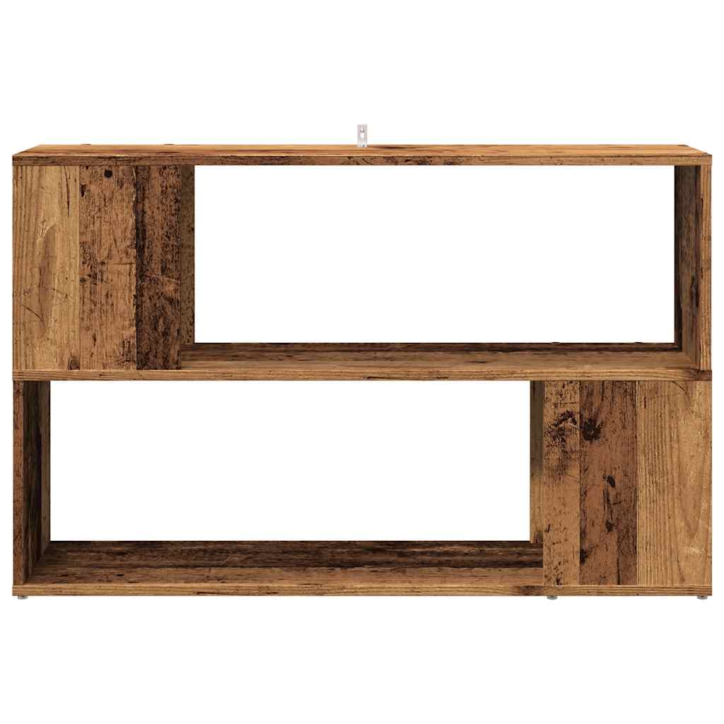 raamatukapp Vana puit 100x24x63 cm Engineered Wood