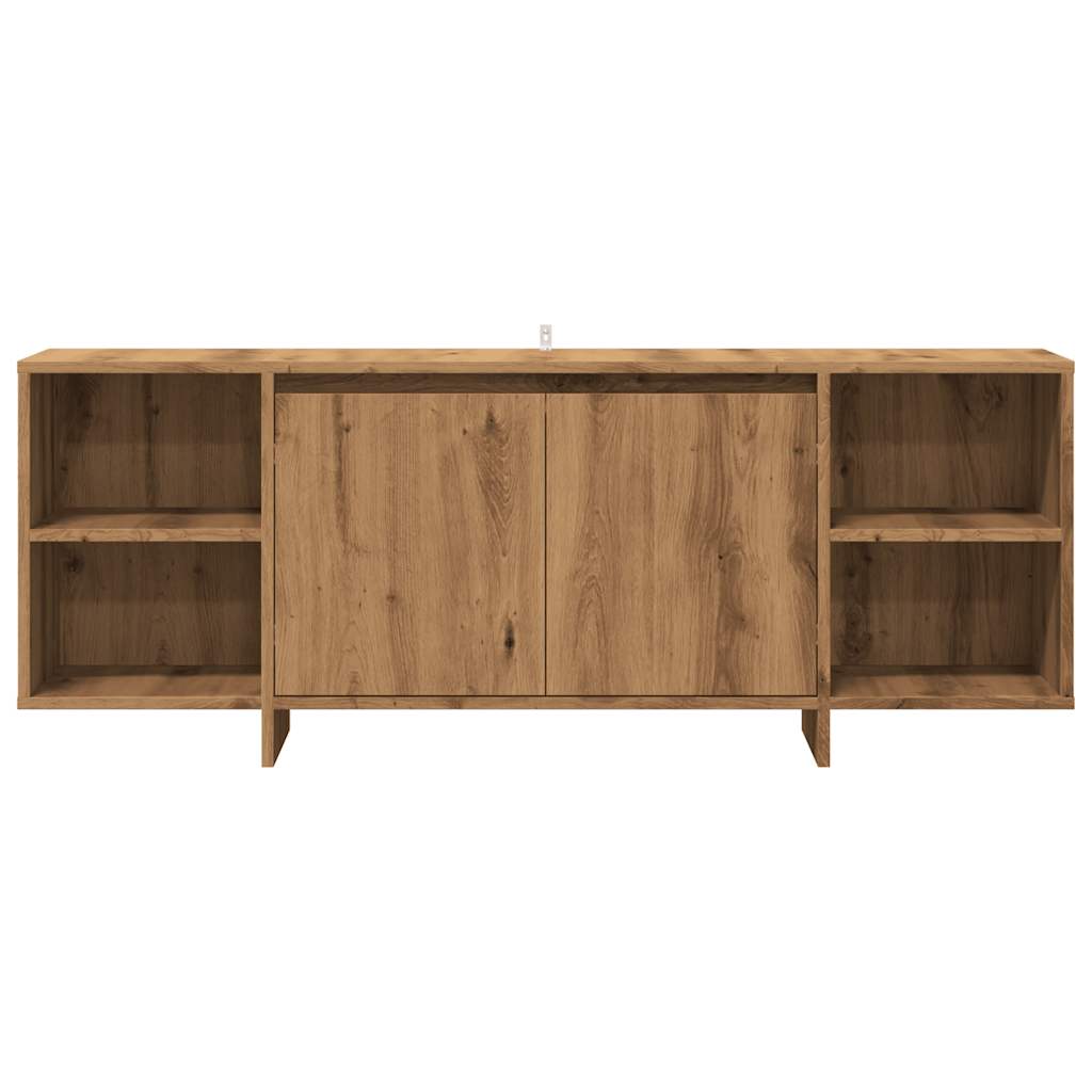 Тумба под телевизор Artisan Oak 130x35x50 см Инженерная древесина