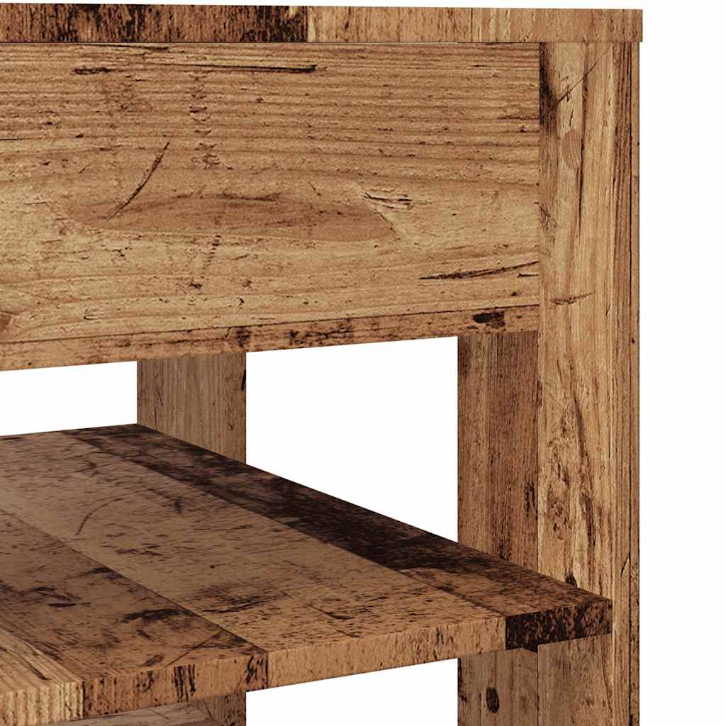 Журнальный столик Old Wood 55.5x55x45 см Engineered Wood