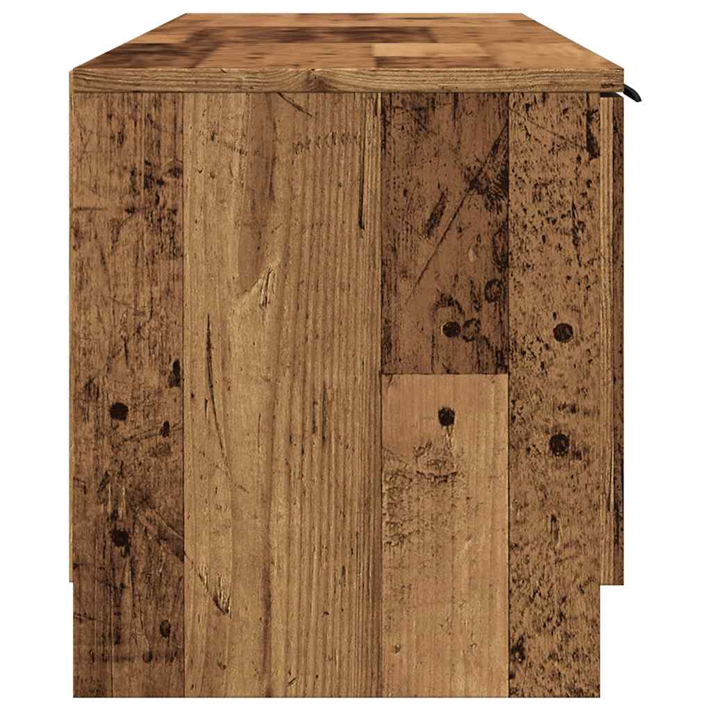 telerikapp Old Wood 140x35x40 cm Engineered Wood