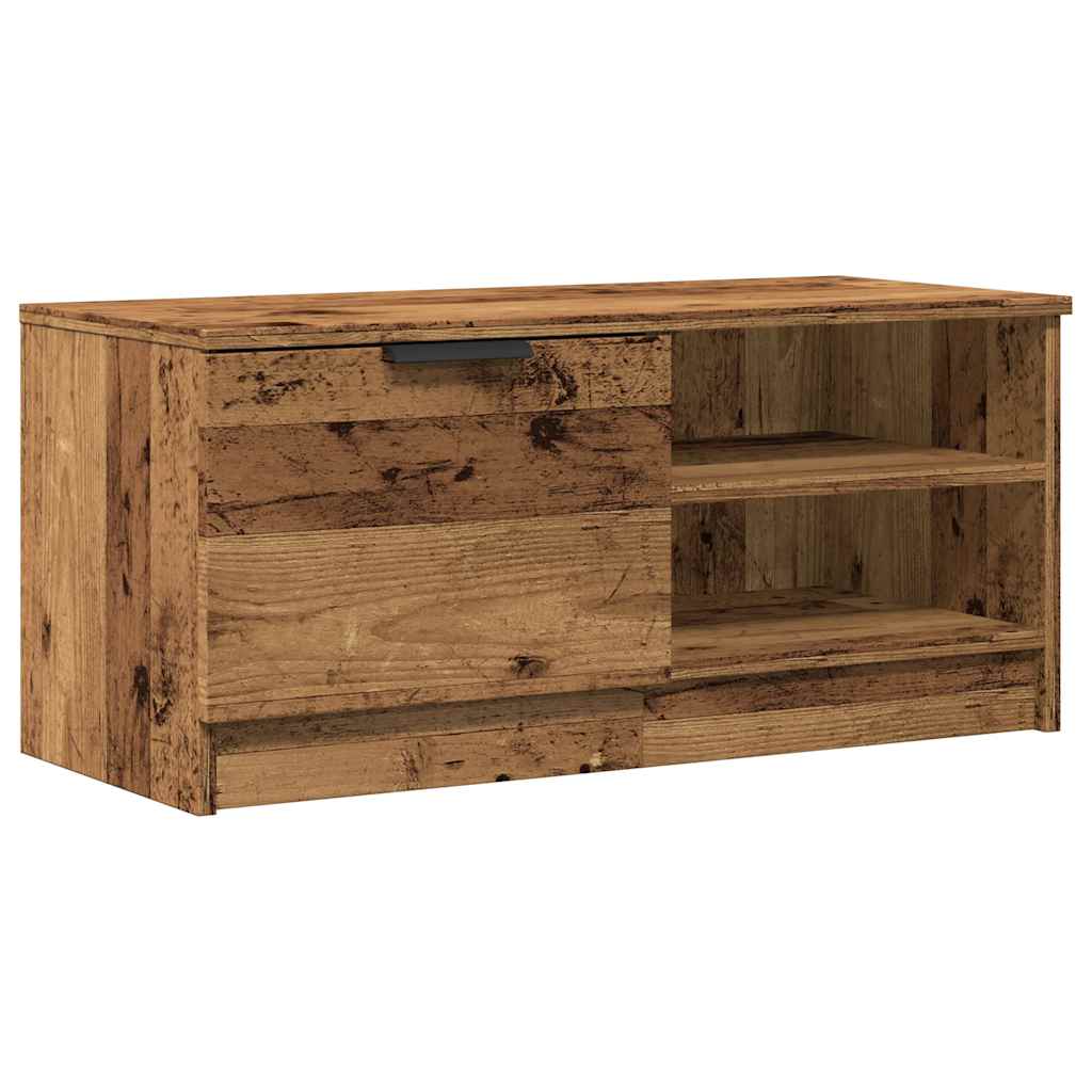 Тумба под телевизор Old Wood 80x35x36.5 см Инженерная древесина