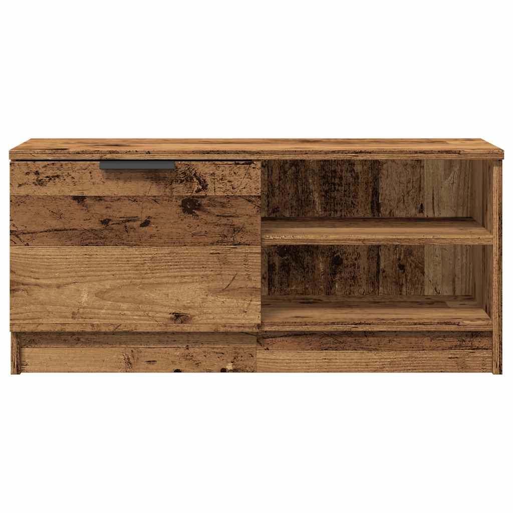 Тумба под телевизор Old Wood 80x35x36.5 см Инженерная древесина