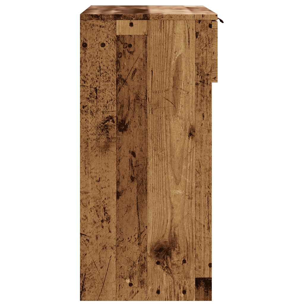 konsoollaud Old Wood 90x36x75 cm Engineered Wood