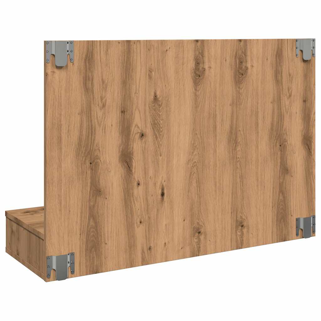 peegelkapp LED-ga Artisan Oak 90x31,5x62 cm