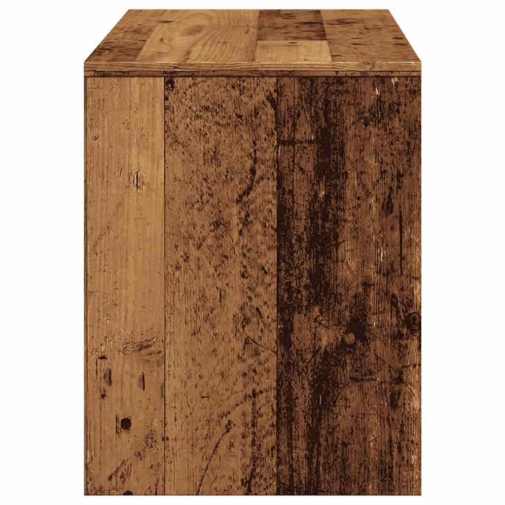 riietustabloo Old Wood 70x35x45 cm Engineered Wood