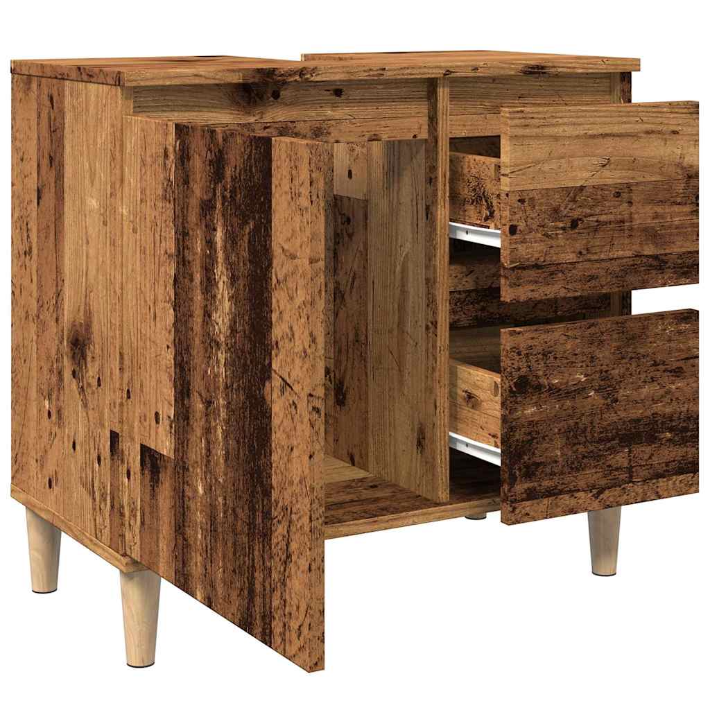 valamukapp Vana puit 65x33x60 cm Engineered Wood