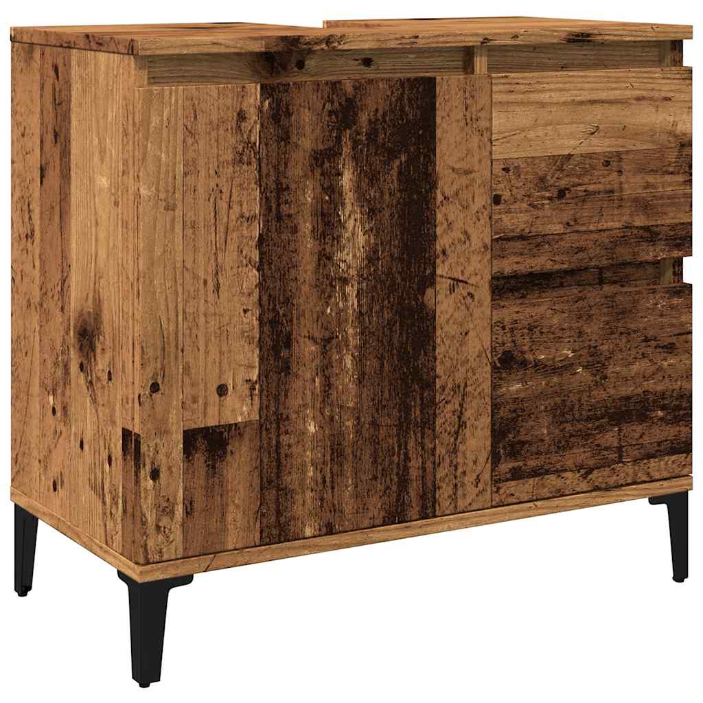 valamukapp Vana puit 65x33x60 cm Engineered Wood