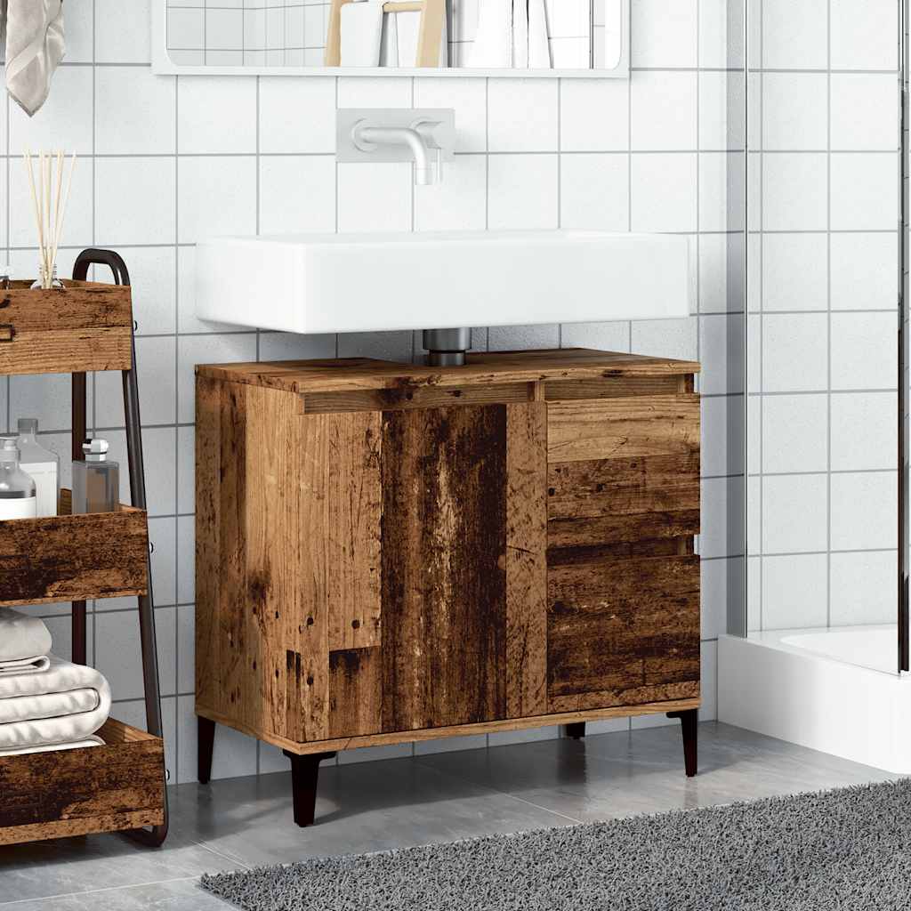 valamukapp Vana puit 65x33x60 cm Engineered Wood