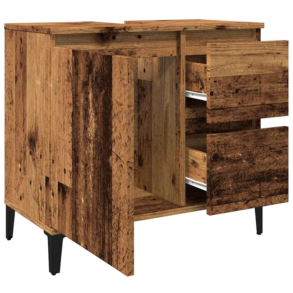 valamukapp Vana puit 65x33x60 cm Engineered Wood