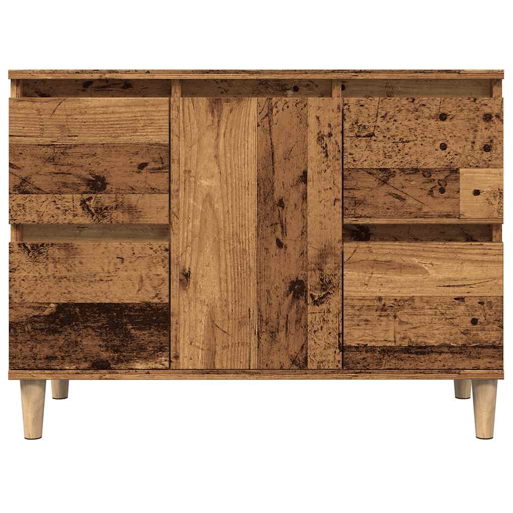 valamukapp Vana puit 80x33x60 cm Engineered Wood