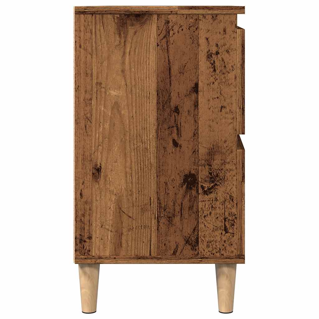 valamukapp Vana puit 80x33x60 cm Engineered Wood