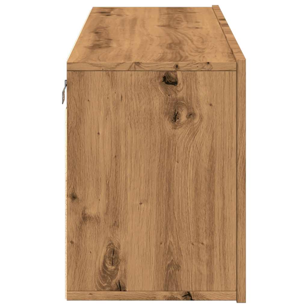 telerikapp Seinale kinnitatav Artisan Oak 100x30x41 cm