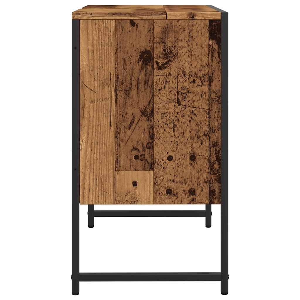 Vannitoa valamukapp Vana puit 60x33x60 cm Engineered Wood