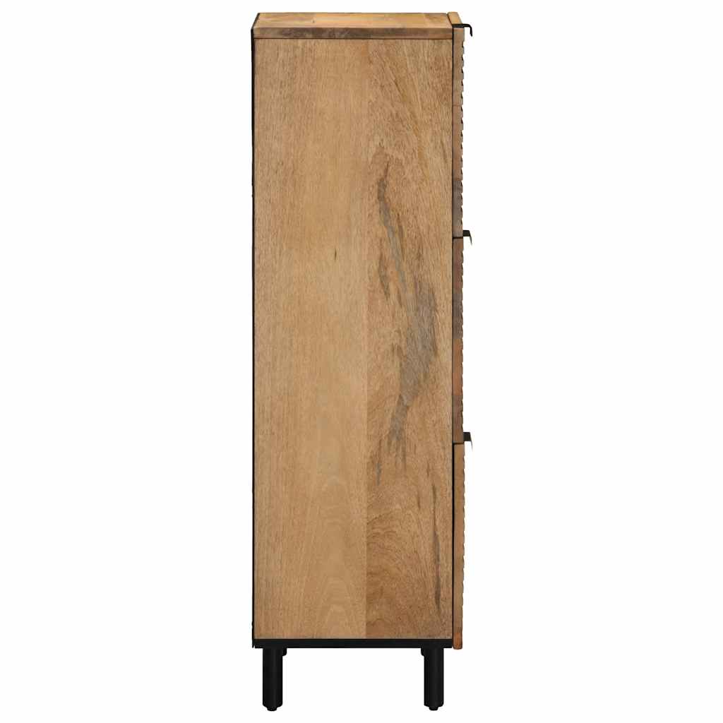 Highboard Pruun 40x33x110 cm Täispuidust Mango