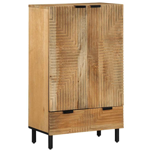 Highboard Pruun 60x33x100 cm Täispuidust Mango