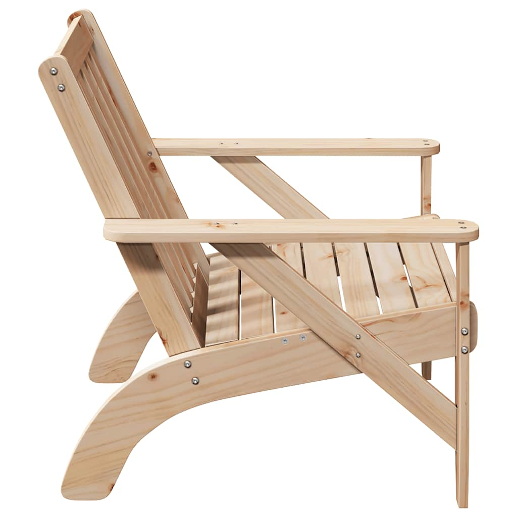 Садовый стул Adirondack 75x77x77 см Массив сосны