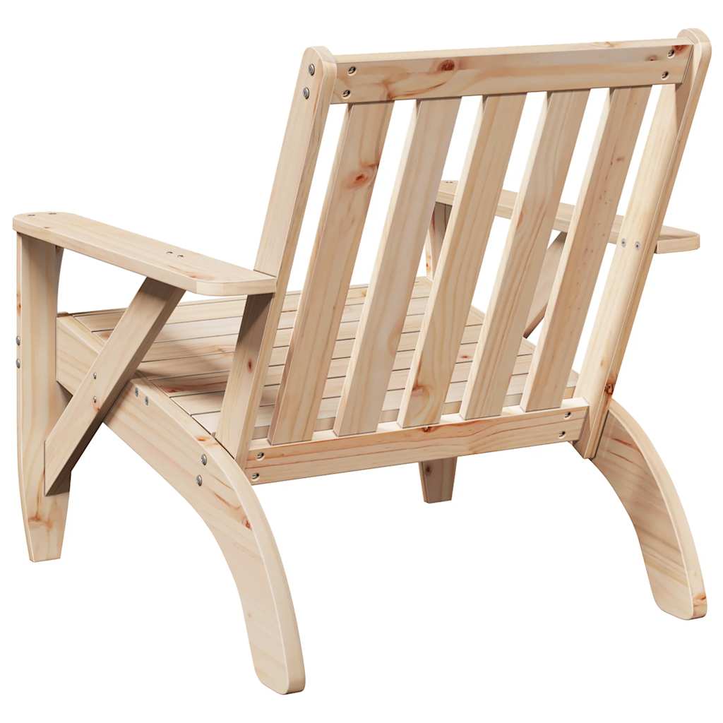 Садовый стул Adirondack 75x77x77 см Массив сосны