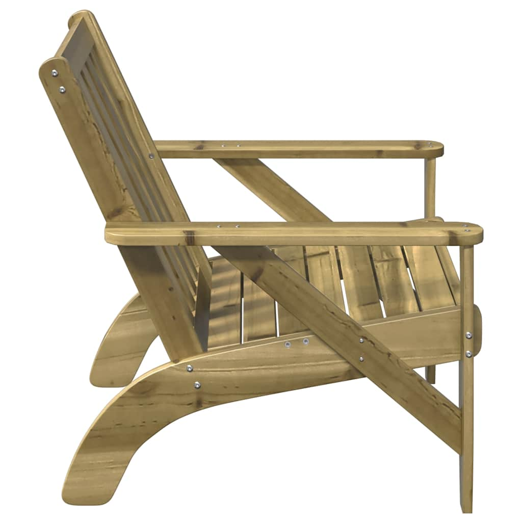 Садовый стул Adirondack, 75x77x77 см, пропитанная сосна