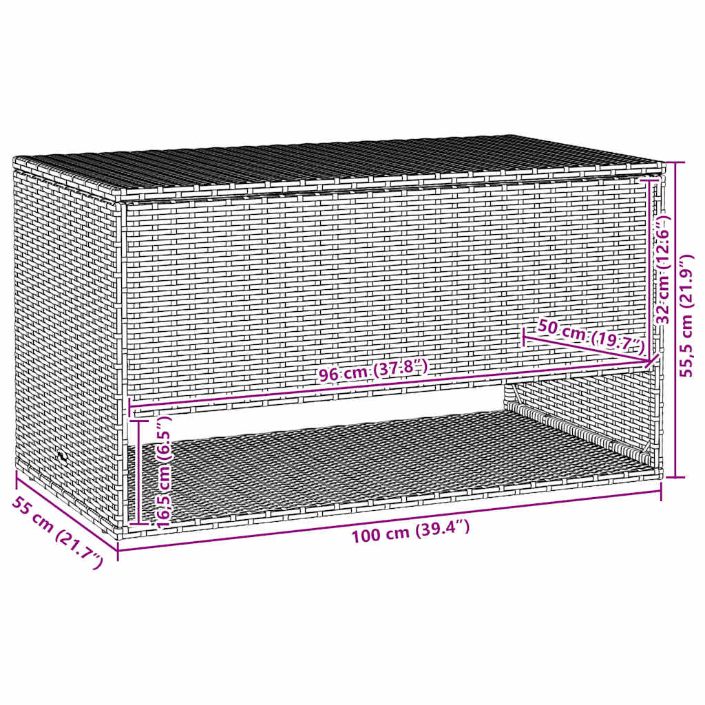 istmepadjakarp välitingimustes, must 100x55x55,5 cm