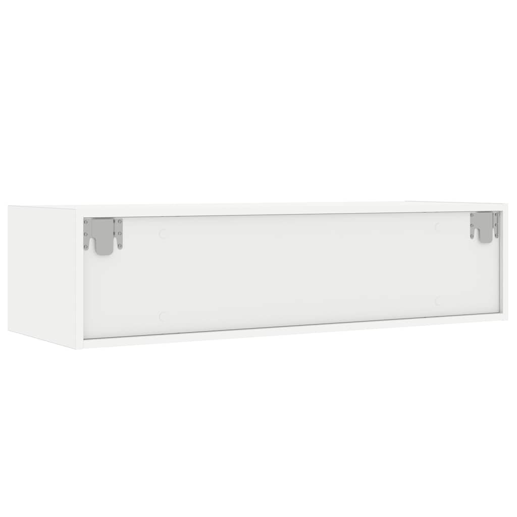 telerialus LED-tuledega, valge, 100X35,5x25 cm