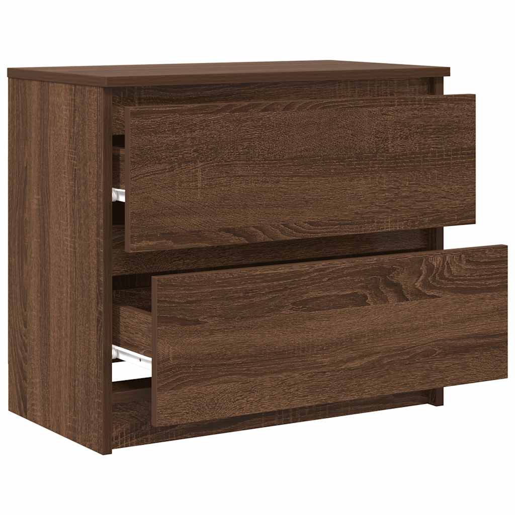 telerikapp Pruun tamm 60x35x54 cm Engineered Wood